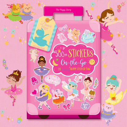 The Piggy Story 500+ Stickers On-the-Go Dance Magic