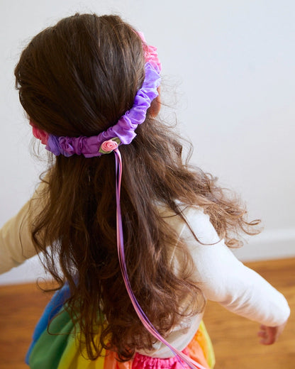 Sarah's Silks Garlands - 100% Silk Headbands For Dress Up & Pretend Play