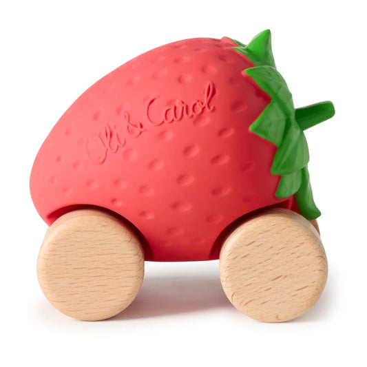 OLI&CAROL Sweetie the Strawberry Baby Car Toy