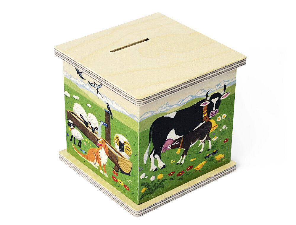 Atelier Fischer Wooden Money Box, The Good Farm Life