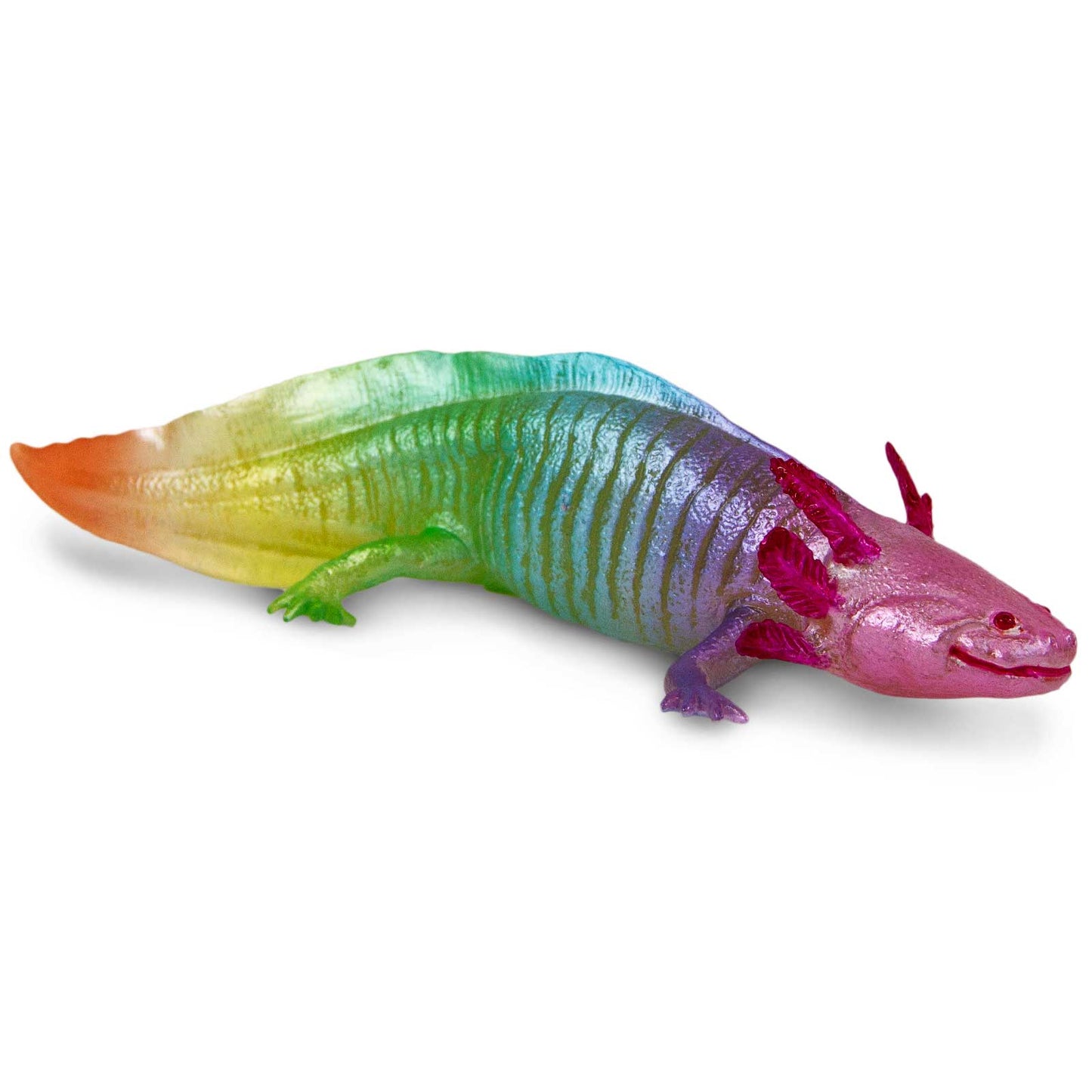 Safari Ltd Rainbow Axolotl Toy Figure