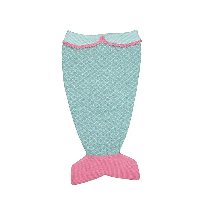 Petit Ami & Zubels Mermaid Knit Blanket