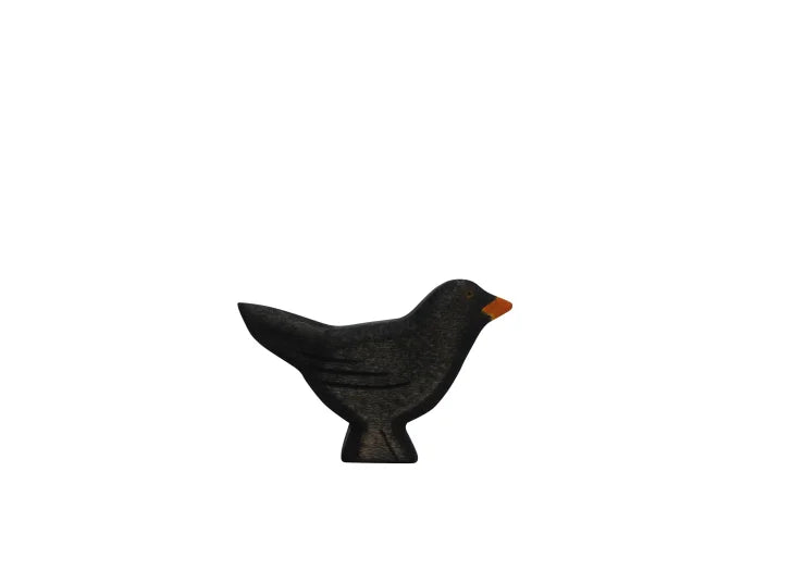 HOLZWALD Handmade Wooden Blackbird