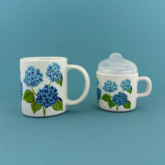 Helmsie Hydrangea Mama & Me Cup Set