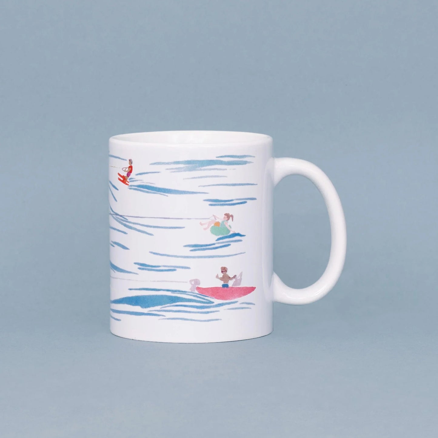 Helmsie Water Ski Ceramic Mug