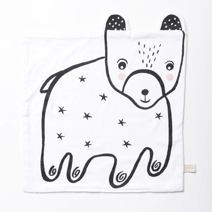 Wee Gallery Organic Snuggle Blanket - Bear