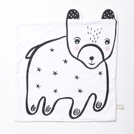 Wee Gallery Organic Snuggle Blanket - Bear