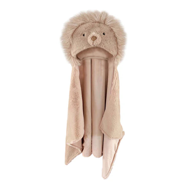 Mon Ami Designs Luca Lion Hooded Blanket