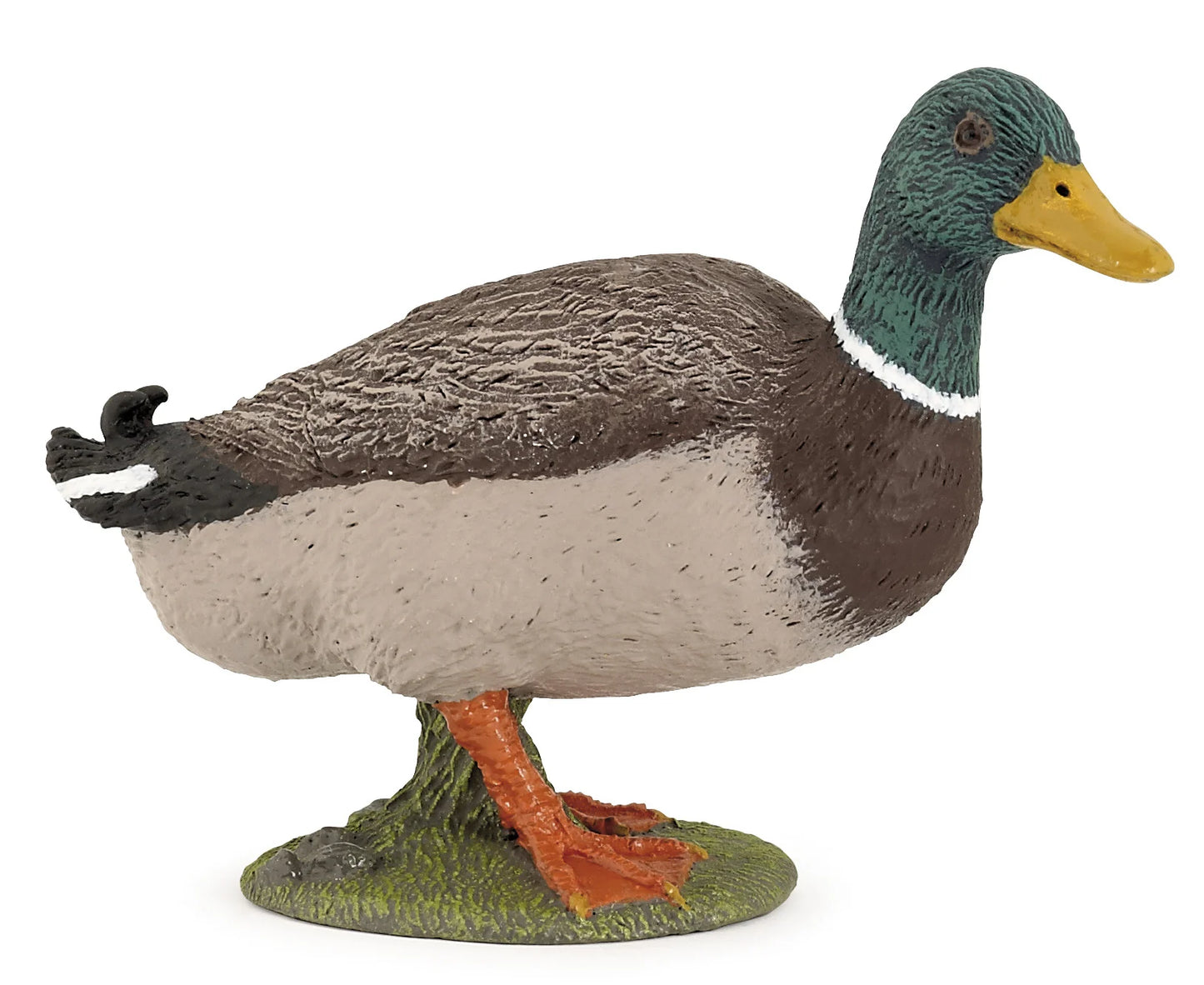 Papo France Hand Painted Realistic Mallard Duck Figurine Toy