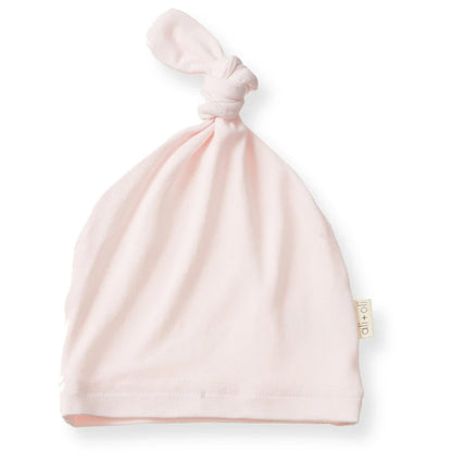 Ali+Oli Ultra-Soft Bamboo Knotted Beanie for Baby (Blush)