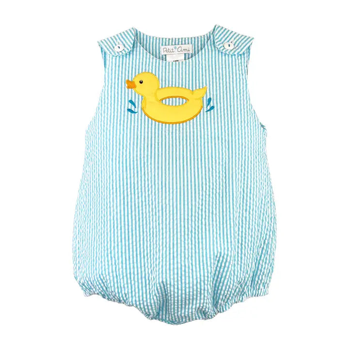 Petit Ami & Zubels Duck Applique Sunsuit