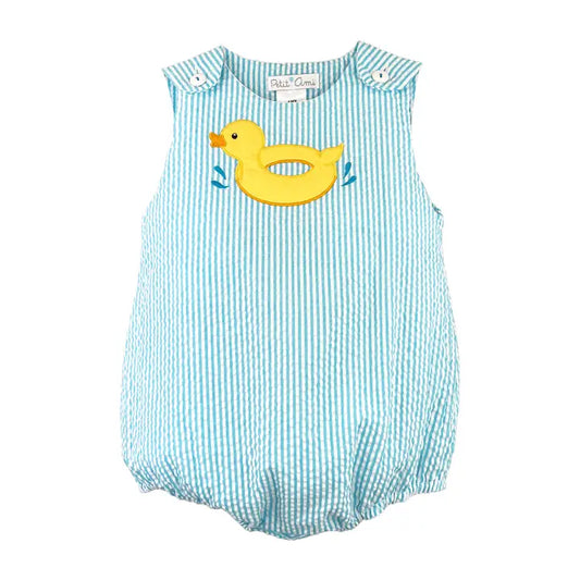 Petit Ami & Zubels Duck Applique Sunsuit