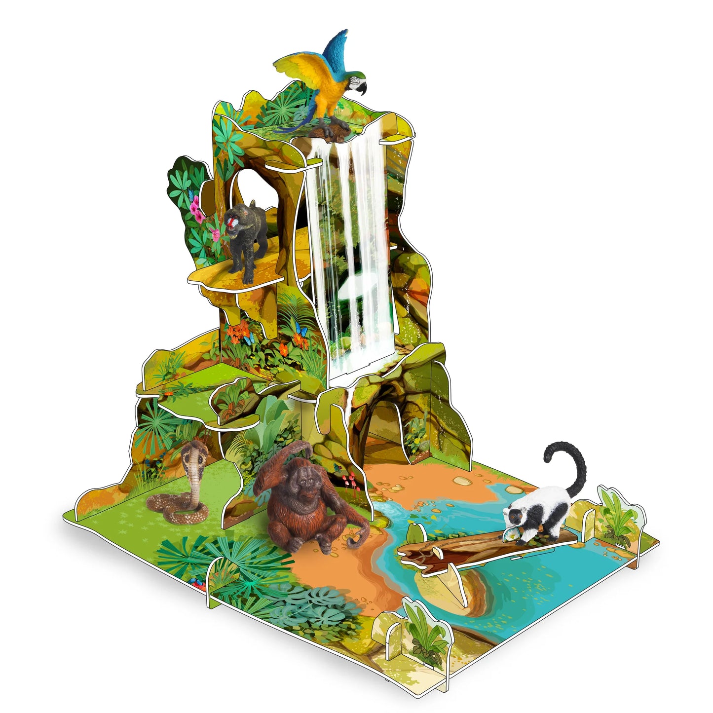 Papo France Hand Painted Realistic The Jungle Toy