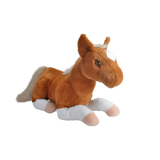 Wild Republic Jumbo Horse Brown Stuffed Animal 30"