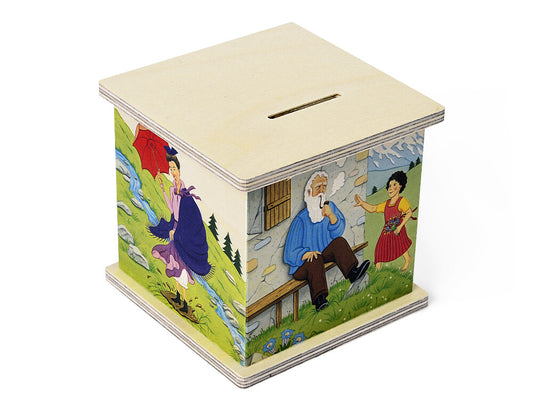 Atelier Fischer Wooden Money Box, Fairy Tale