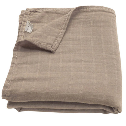 Ali+Oli Bamboo Muslin Swaddle Blanket (Taupe)