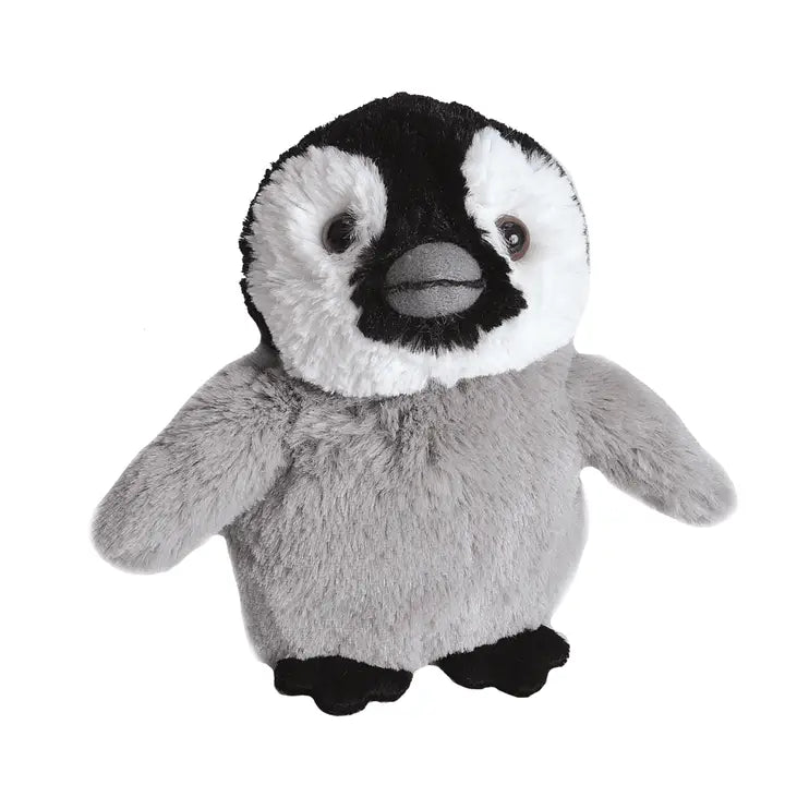 Wild Republic Hug'ems-Mini Emperor Penguin Chick Stuffed Animal 7"