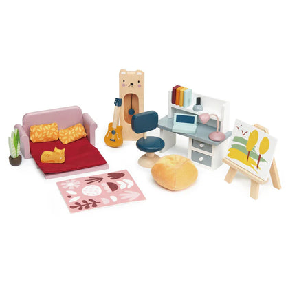 Tender Leaf Toys Dolls House Study Furniture