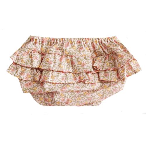 Alimrose Ruffle Nappy Cover Medium Blossom Lily Pink