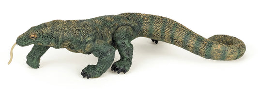 Papo France Hand Painted Realistic Komodo Dragon Figurine Toy