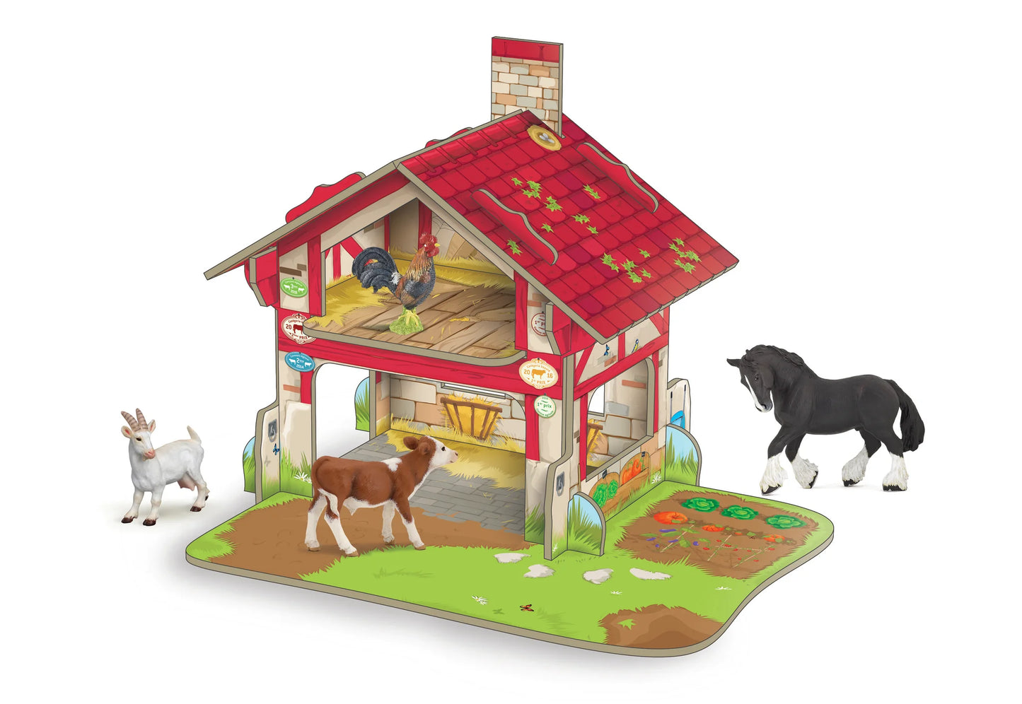 Papo France Hand Painted Realistic Mini Farm Toy