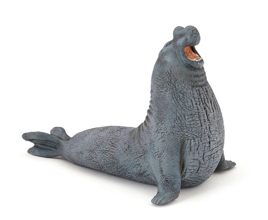 Papo France Hand Painted Realistic Elephant Seal Figurine Toy