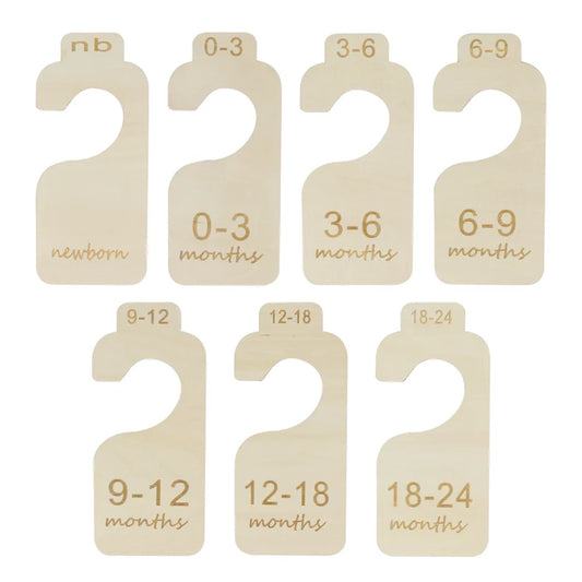 Ali+Oli Baby Closet Size Dividers and Organizer – Newborn to 24 Months