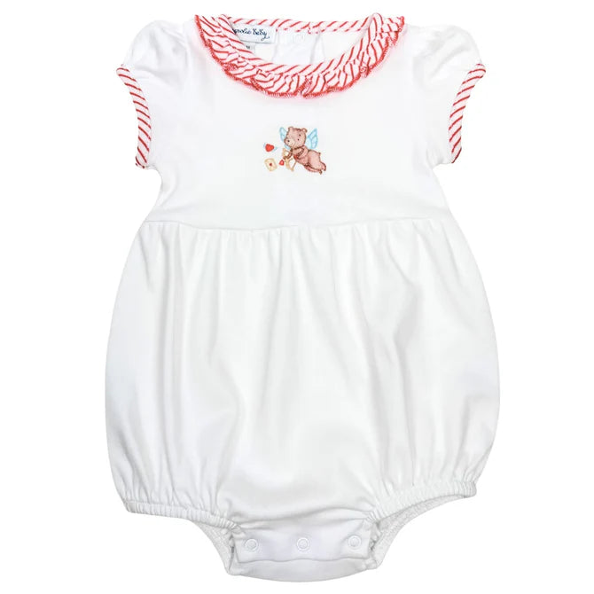 Magnolia Baby So This is Love Embroidered Short Sleeve Bubble