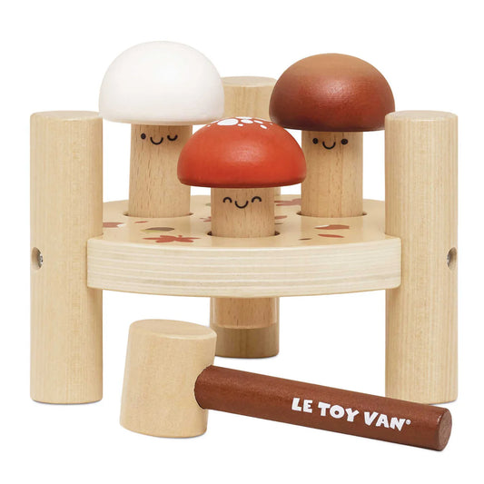 Le Toy Van Woodland Mushroom Hammer Game