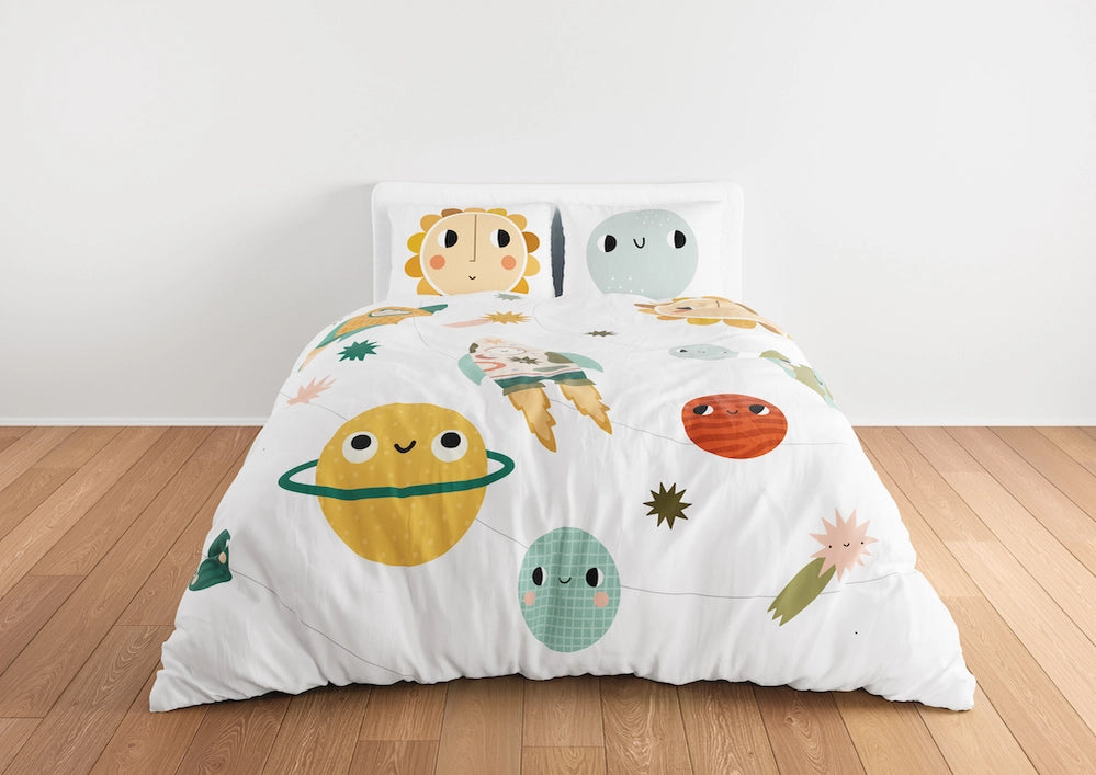 Rookie Humans Kids Bedding Set: Space Explorer