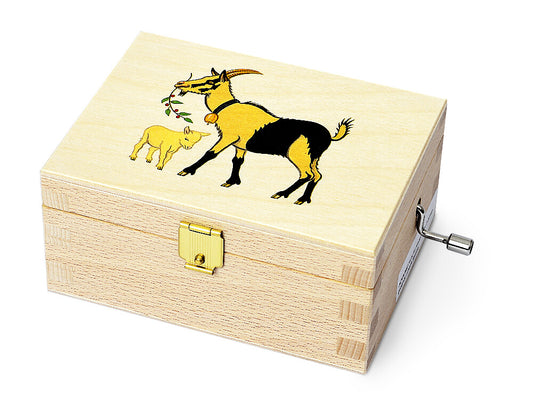 Atelier Fischer Wooden Music Box, Goat