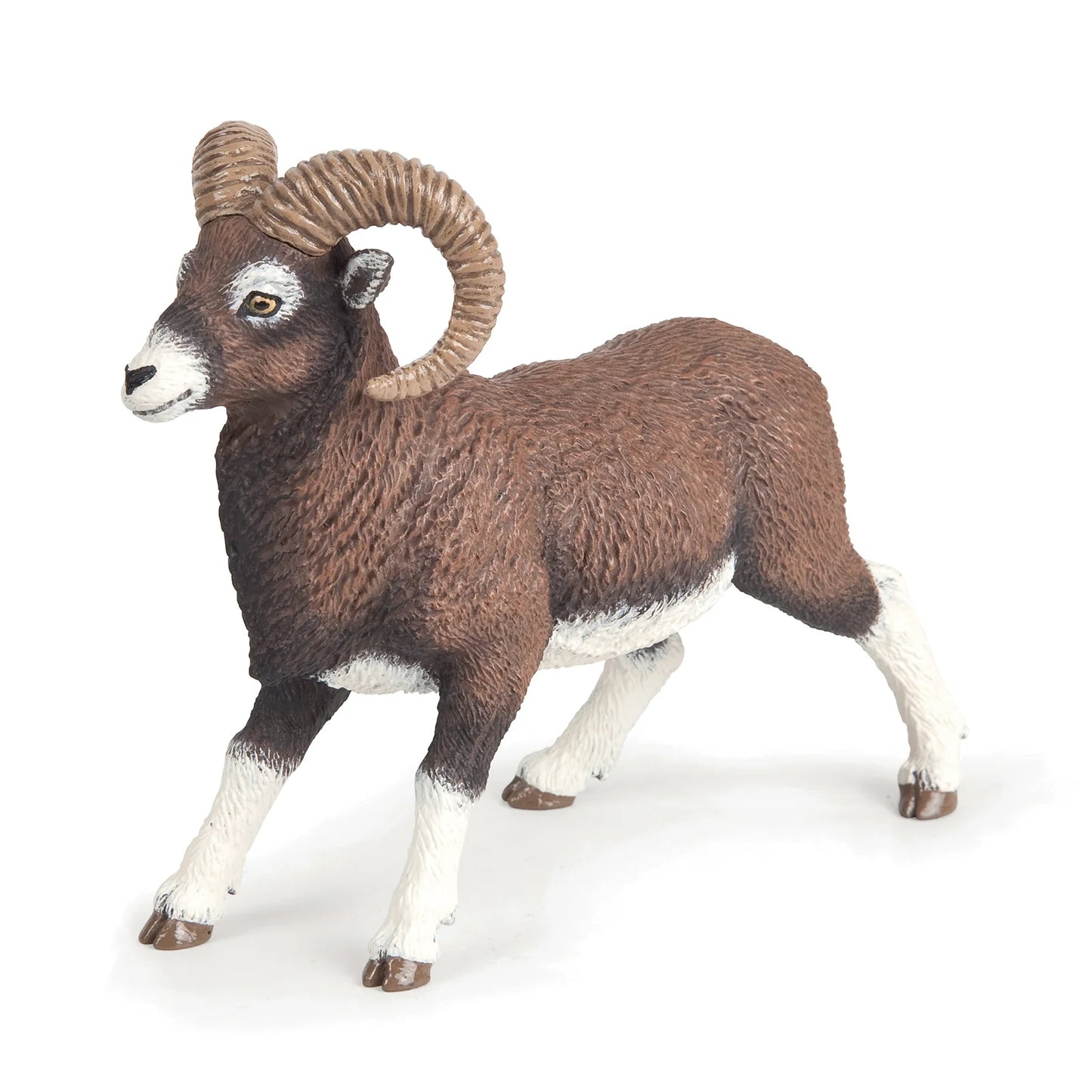 Papo France Hand Painted Realistic Mouflon Figurine Toy