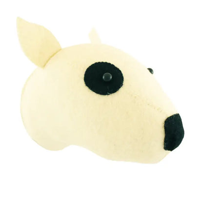 Fiona Walker England Mini Bull Terrier Head - Kids Room Décor