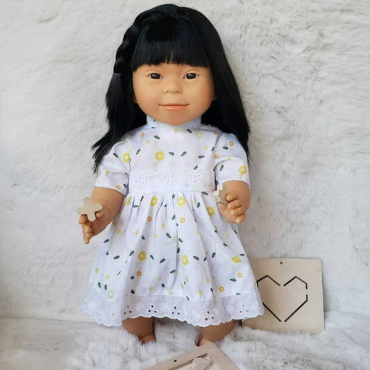 Tyber Baby Doll Girl with Down Syndrome - Asian