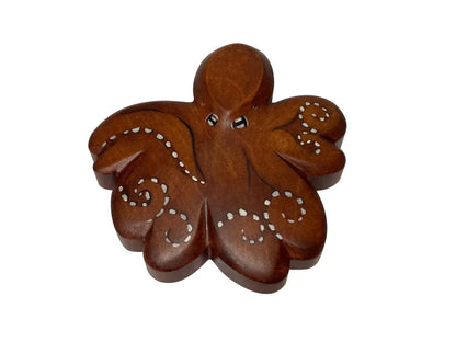 HOLZWALD Handmade Wooden Octopus