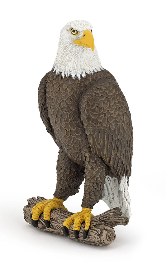 Papo France Hand Painted Realistic Bald Eagle Figurine Toy