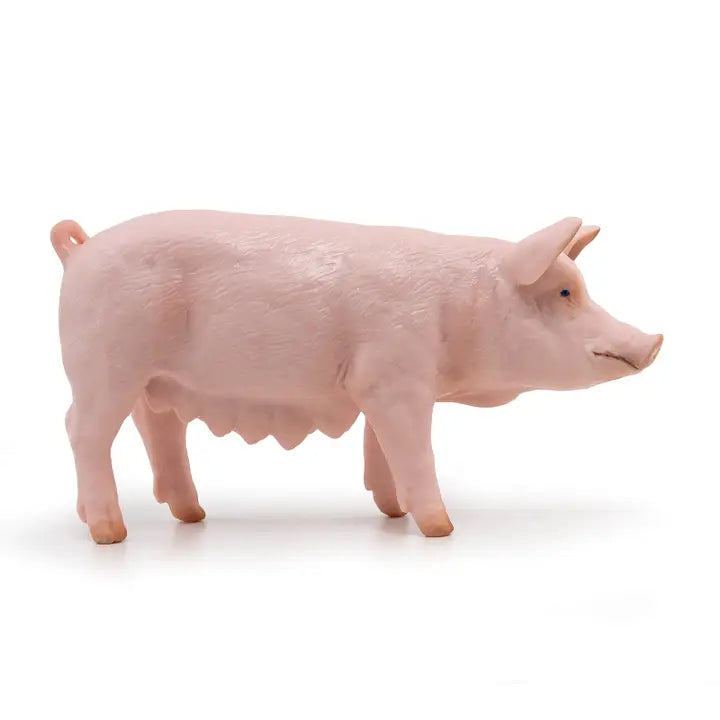 Papo France Hand Painted Realistic Sow Figurine Toy