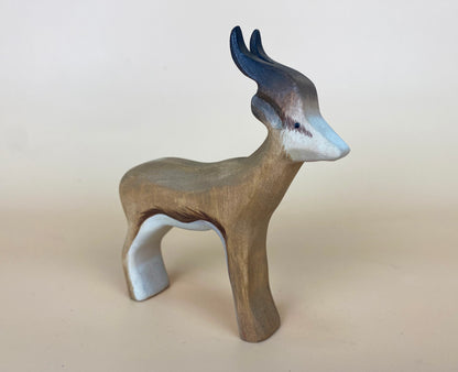 Green Taiga Toys Handmade Wooden Gazelle