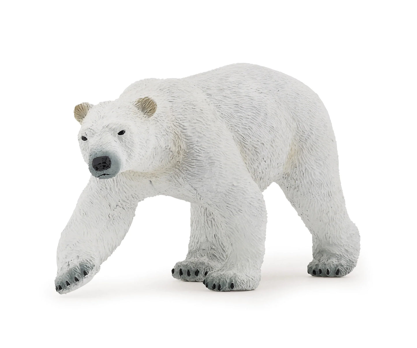 Papo France Hand Painted Realistic Polar Bear Figurine Toy