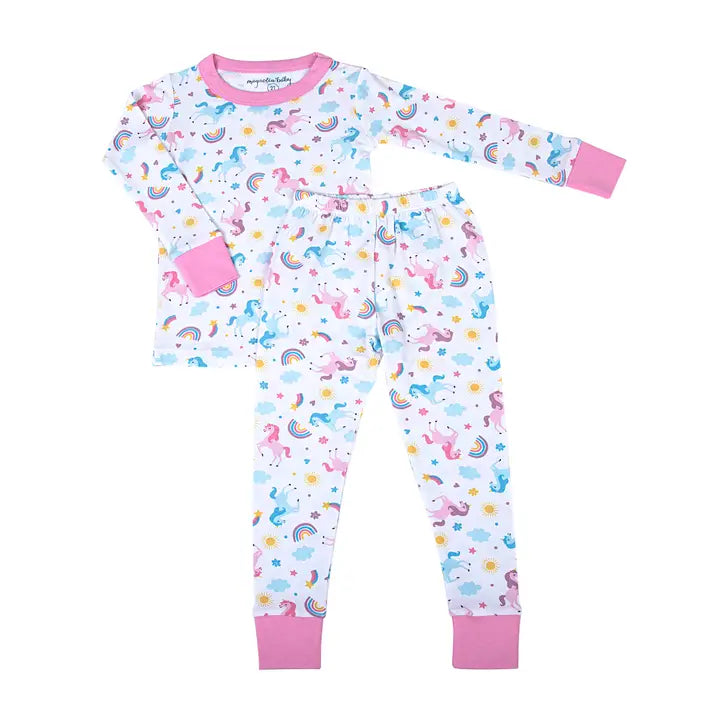 Magnolia Baby Unicorn Magic Big Kid Long Pajamas