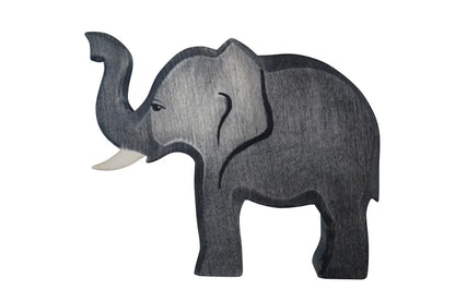 HOLZWALD Handmade Wooden Elephant, Male