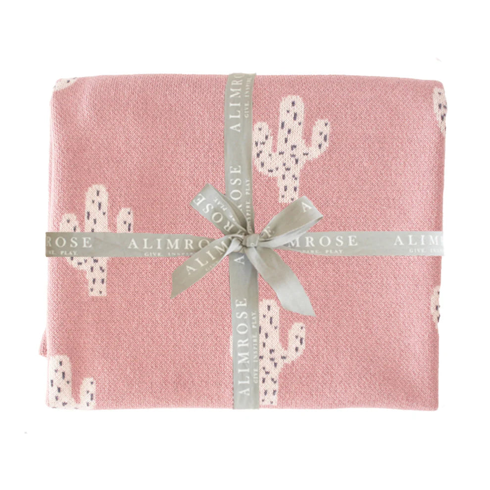 Alimrose Cactus Baby Blanket Petal