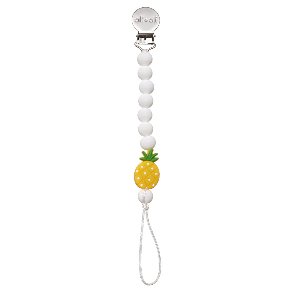 Ali+Oli Pacifier Clip (Pineapple)