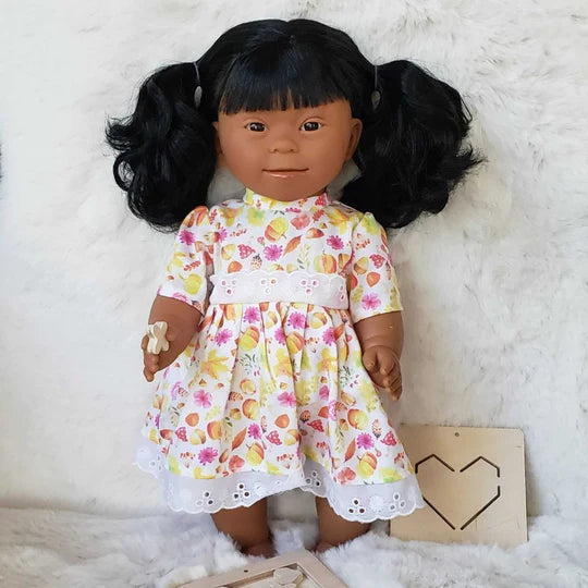 Tyber Baby Doll Girl with Down Syndrome - Hispanic