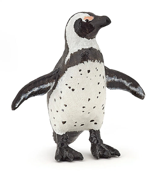 Papo France Hand Painted Realistic African Penguin Figurine Toy