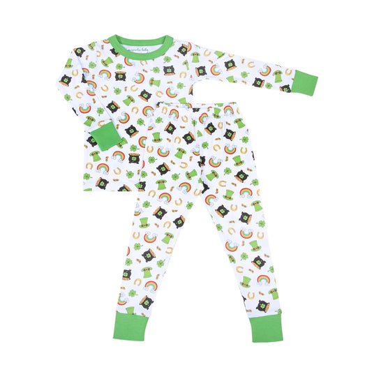 Magnolia Baby Pots of Gold Big Kid Long Pajamas