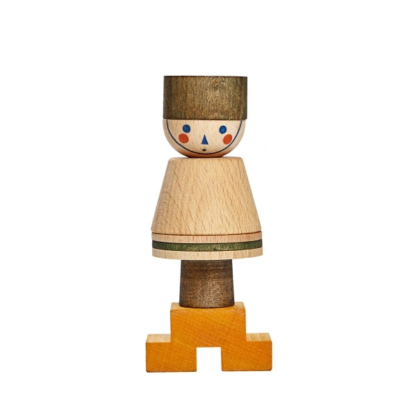 Wooden Story Stacking Toy Stick Fig. No.03