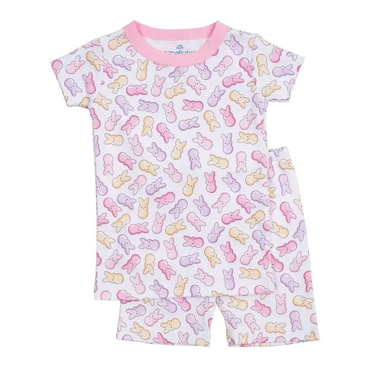 Magnolia Baby Peep-Tastic! Short Pajamas - Pink