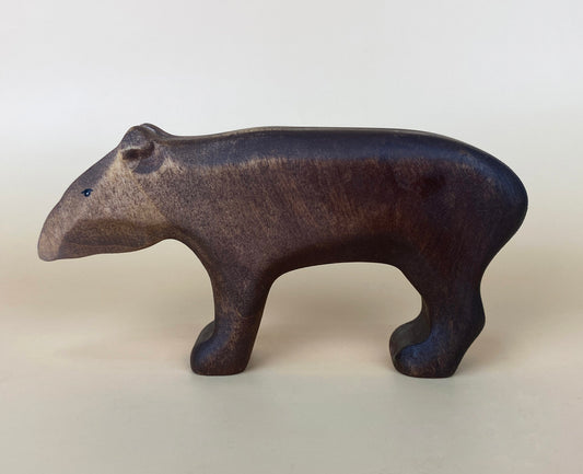 Green Taiga Toys Handmade Wooden Tapir