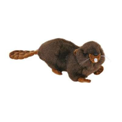 Hansa Creation Baby Beaver Stuffed Animal, 6''L